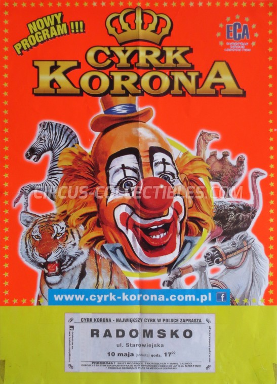 Korona Circus Poster - Poland, 2014