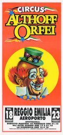 Circus Althoff Orfei Circus poster - Italy, 1997