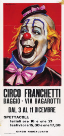 Circo Franchetti Circus poster - Italy, 