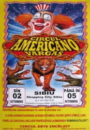 Circul Americano Vargas Circus poster - Romania, 0