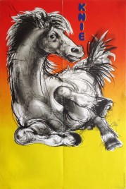 Circus Knie Circus poster - Switzerland, 1975