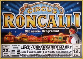 Circus Roncalli Circus poster - Germany, 2009