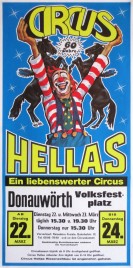 Circus Hellas Circus poster - Germany, 1988