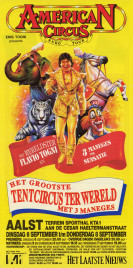 American Circus (Togni) Circus poster - Italy, 1994