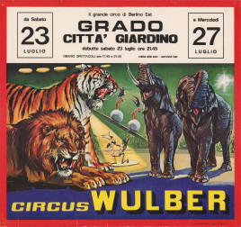 Circus Wulber Circus poster - Italy, 1977