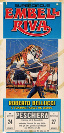Circo Embell Riva Circus poster - Italy, 1982