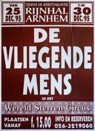 Wereldsterren Circus Circus poster - Netherlands, 1995