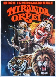Circo Internazionale Miranda Orfei Circus poster - Italy, 0