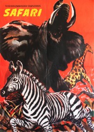 Circus Safari Circus poster - Czech Republic, 1989