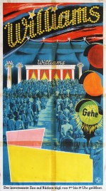 Circus Williams Circus poster - Germany, 1958