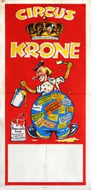 Circus Krone Circus poster - Germany, 1949