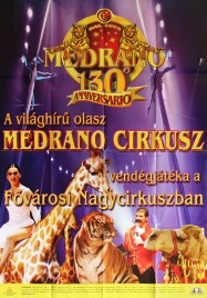 Medrano Cirkusz Circus poster - Italy, 2006