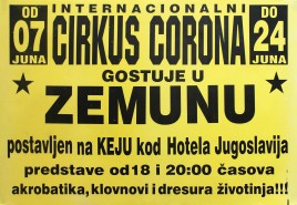 Internacionalni Cirkus Corona Circus poster - Serbia, 2012