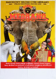 Circo Medrano Circus poster - Italy, 2016
