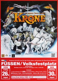 Circus Krone Circus poster - Germany, 2016