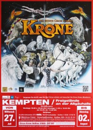 Circus Krone Circus poster - Germany, 2016