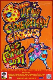 6eme New Generation Circus poster - Monaco, 2017