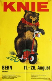 Circus Knie Circus poster - Switzerland, 1976