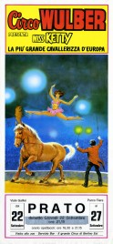 Circo Wulber Circus poster - Italy, 1983