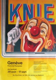 Circus Knie Circus poster - Switzerland, 1986
