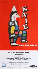 Circus Knie Circus poster - Switzerland, 2001
