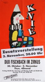 Circus Knie Circus poster - Switzerland, 1998
