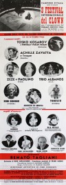 3 Festival Internazionale del Clown Circus poster - Italy, 1966
