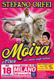 Circo Moira Orfei Circus poster - Italy, 2016