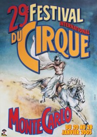 29e Festival International du Cirque de Monte-Carlo Circus poster - Monaco, 2005
