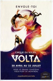Cirque Du Soleil - VOLTA Circus poster - Canada, 2017