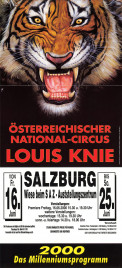 Circus Louis Knie Circus poster - Austria, 2000