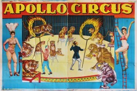 Apollo Circus Circus poster - India, 1982