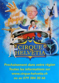 Cirque Helvetia Circus poster - Switzerland, 2017