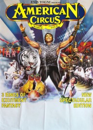 American Circus (Togni) Circus poster - Italy, 1998