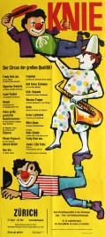 Circus Knie Circus poster - Switzerland, 1962