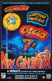 7e New Generation Circus poster - Monaco, 2018