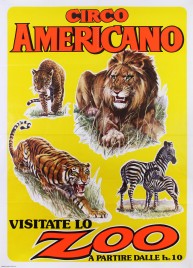 Circo Americano Circus poster - Italy, 1984