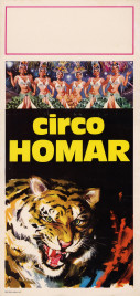 Circo Homar Circus poster - Italy, 1974