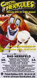 Circus Herkules Circus poster - Germany, 2008