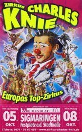 Zirkus Charles Knie Circus poster - Germany, 2017