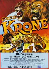Circus Krone Circus poster - Germany, 2003