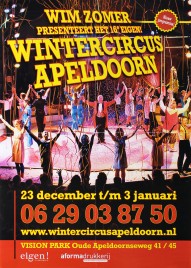 16e Wintercircus Apeldoorn Circus poster - Netherlands, 2009