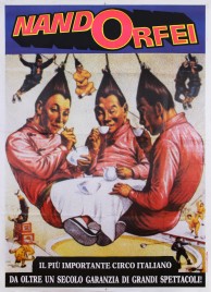 Circo Nando Orfei Circus poster - Italy, 1985