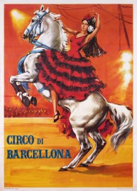 Circo di Barcellona Circus poster - Italy, 1968