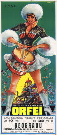 Circo di Liana e Nando Orfei Circus poster - Italy, 1966
