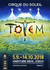 Cirque Du Soleil - TOTEM Circus poster - Canada, 2018