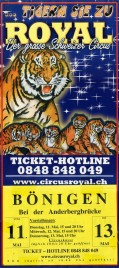 Circus Royal Circus poster - Switzerland, 2010
