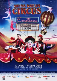 Swiss Dream Circus Circus poster - Malaysia, 2018