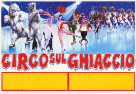 Circo sul Ghiaccio Circus poster - Italy, 1978