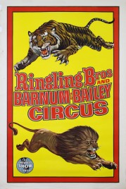 Ringling Bros. and Barnum & Bailey Circus Circus poster - USA, 1969